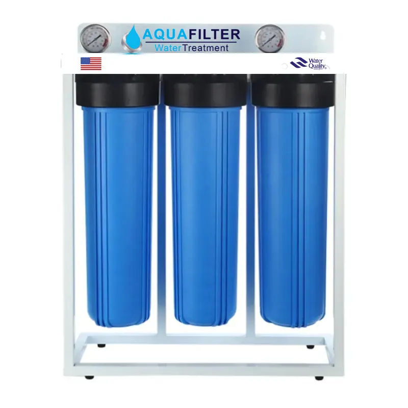 Big-Blue-Jumbo-20-Triple Stage Whole House Water Filtration System